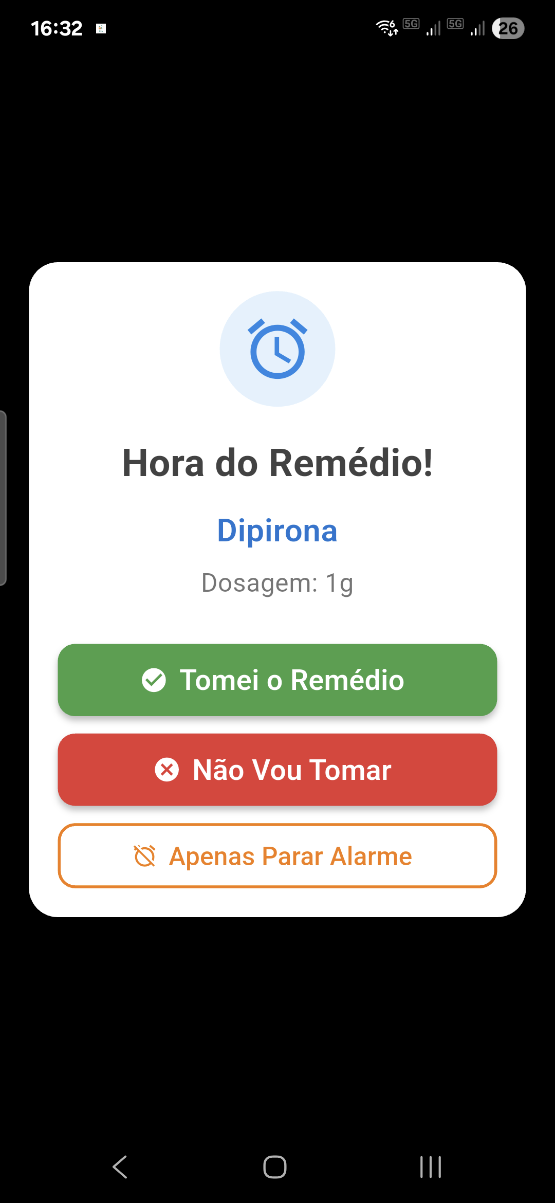Tela do app 7
